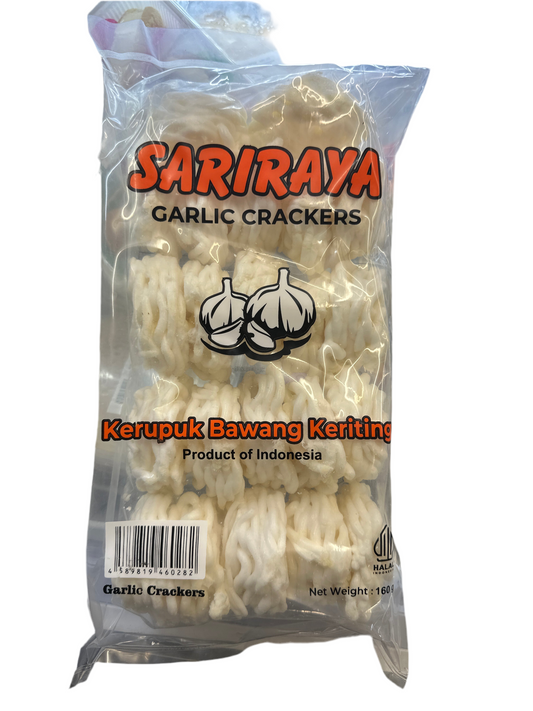 Garlic crackers keriting