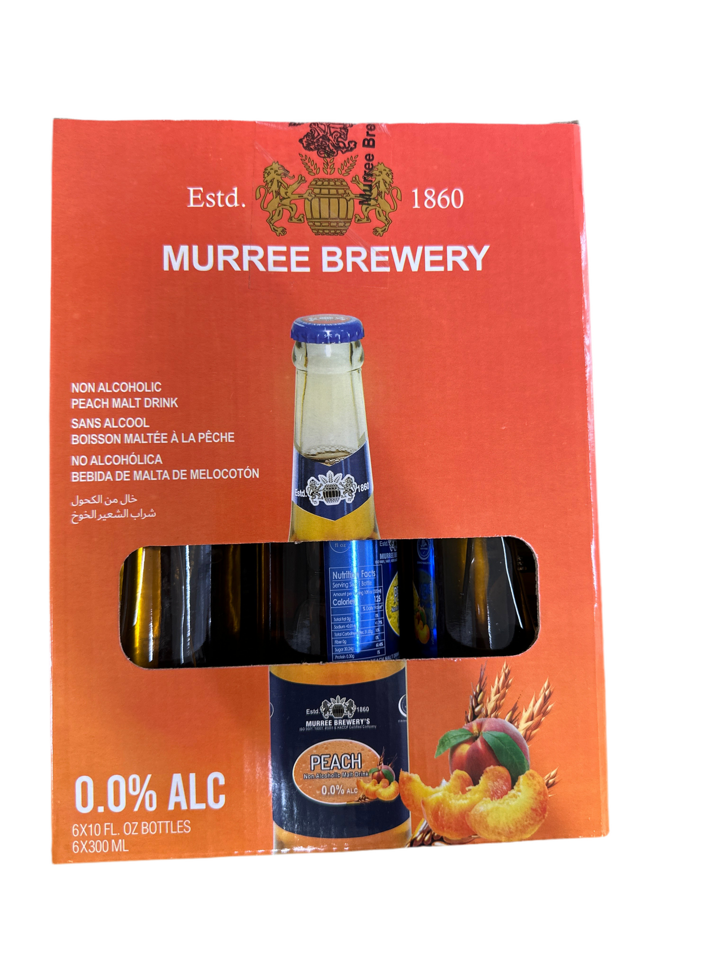 Murree berewery peach 1box