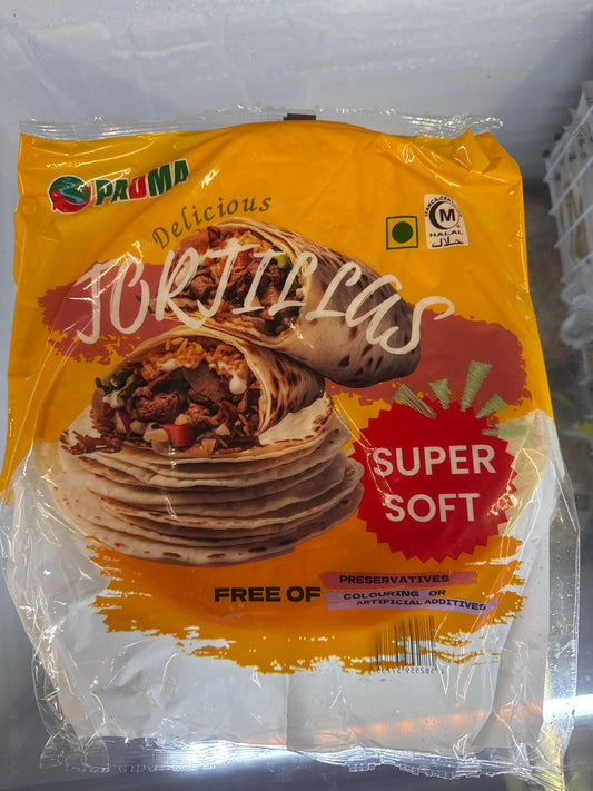 Tortillas super soft 9inch