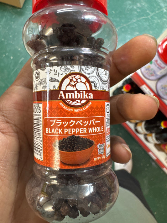 Black Pepper Whole 50gm